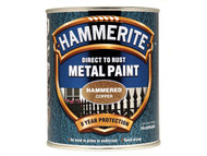 Hammerite HMMHFCO750 - Direct to Rust Hammered Finish Metal Paint Copper 750ml