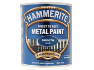 Hammerite HMMSFB750 - Direct to Rust Smooth Finish Metal Paint Blue 750ml