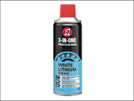 3-IN-ONE HOW44016 - 3-IN-ONE White Lithium Spray Grease 400ml