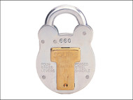 Henry Squire HSQ660 - 660 Old English Padlock with Steel Case 64mm