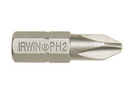 IRWIN IRW10504388 - Screwdriver Bits Phillips PH2 25mm Pack of 2