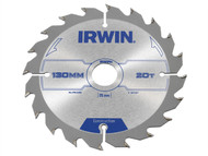 IRWIN IRW1897087 - Circular Saw Blade 130 x 20mm x 20T ATB