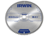 IRWIN IRW1897346 - Circular Saw Blade 350 x 30mm x 84T ATB