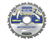 IRWIN IRW1897364 - Weldtec Circular Saw Blade 165 x 30mm x 18T ATB
