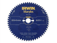 IRWIN IRW1897460 - Marples Circular Saw Blade 254 x 30mm x 60T ATB/Neg M