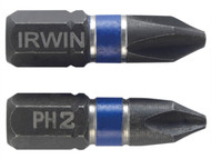 IRWIN IRW1923289 - Impact Screwdriver Bits Phillips PH2 25mm Pack of 2