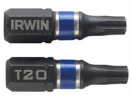 IRWIN IRW1923330 - Impact Screwdriver Bits Torx T20 25mm Pack of 2