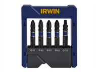 IRWIN IRW1923433 - Impact Screwdriver Pocket Bit Set of 5 Pozi/Phillips/Torx