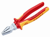 Knipex KPX0206225 - High Leverage Combination Pliers VDE Certified Grip 225mm