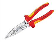 Knipex KPX1386200 - Electrical Installation Pliers VDE Certified Grip 200mm