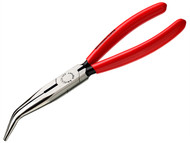 Knipex KPX2621200 - Bent Snipe Nose Side Cutting Pliers PVC Grip 200mm (8in)