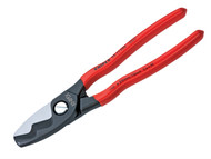 Knipex KPX9511200 - Cable Shears Twin Cutting Edge PVC Grip 200mm