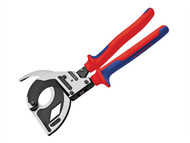 Knipex KPX9532320 - Cable Cutters 3 Stage Ratchet Action 60mm Capacity 320mm