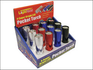 Lighthouse L/H9LEDPOCKT - Super Bright 9 LED Pocket Torch (Display of 12)