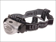 Lighthouse L/HLEDHEAD - Headlight 3 Function Silver 8 LED