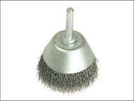 Lessmann LES437162 - Cup Brush With Shank D70mm x 25h x 0.30 Steel Wire