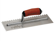Marshalltown M/T702SD - Notched Trowel 702SD Square 1/4in Durasoft Handle 11 x 4.1/2in