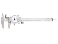 Moore & Wright MAW14115 - Dial Caliper White Face 0-150mm