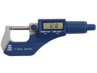 Moore & Wright MAW20001DBL - MW200-01DBL Digital External Micrometer 0-25mm/0-1in 0.001mm/.00005in