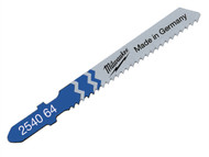 Milwaukee MIL2254064 - Jigsaw Blades T118B Metal Traditional Cut (5)