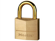 Master Lock MLK635 - Solid Brass 35mm Padlock With Brass Plated Shackle