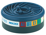 Moldex MOL9400 - ABEK1 Gas Filter Cartridge Wrap of 2