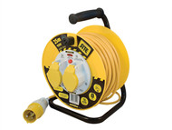 Masterplug MSTLVCT25162 - Cable Reel 25 Metre 16A 110 Volt Thermal Cut-Out