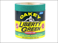 Oakey OAK63913 - Liberty Green Roll 115mm x 5m Medium 60g
