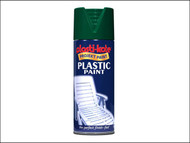 Plasti-kote PKT10608 - Plastic Paint Spray Hunter Green Gloss 400ml
