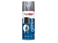 Plasti-kote PKT173 - Glitter Effect Spray Silver 400ml
