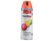 Plasti-kote PKT1902 - Twist & Spray Fluorescent Orange 400ml