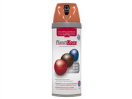 Plasti-kote PKT21106 - Twist & Spray Gloss Orange 400ml