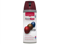 Plasti-kote PKT22105 - Twist & Spray Satin Wine Red 400ml