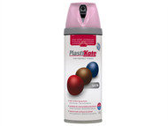 Plasti-kote PKT22107 - Twist & Spray Satin Cameo Pink 400ml
