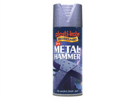 Plasti-kote PKT2215 - Metal Paint Hammer Spray Black 400ml