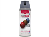 Plasti-kote PKT23102 - Twist & Spray Matt Grey 400ml