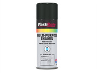 Plasti-kote PKT60100 - Multi Purpose Enamel Spray Paint Gloss Black 400ml