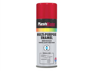 Plasti-kote PKT60104 - Multi Purpose Enamel Spray Paint Gloss Red 400ml