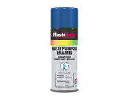 Plasti-kote PKT60107 - Multi Purpose Enamel Spray Paint Gloss Blue 400ml