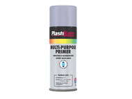 Plasti-kote PKT60108 - Multi Purpose Enamel Spray Paint Grey Primer 400ml
