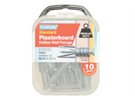 Plasplugs PLACF104 - CF 104 Standard Plasterboard Fixings Pack of 10