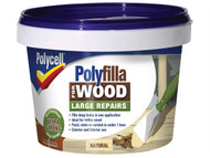 Polycell PLC2PWFN500 - Polyfilla 2 Part Wood Filler Natural 500g