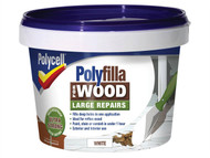 Polycell PLC2PWFW500 - Polyfilla 2 Part Wood Filler White 500g