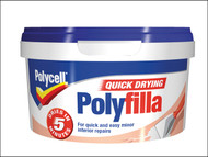 Polycell PLCQDP500G - Multi Purpose Quick Drying Polyfilla Tub 500g