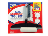 Polycell PLCSOTS2 - SmoothOver Tool Set Roller & Spreader