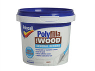 Polycell PLCWGRWH380 - Polyfilla for Wood General Repairs White Tub 380g