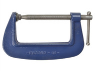 IRWIN Record REC1193 - 119 Medium-Duty Forged G Clamp 75mm (3in)