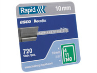 Rapid RPD14012 - 140/12 12mm Galvanised Staples Box 2000