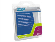 Rapid RPD40107356 - Transparent Glue Sticks Pack of 13 12mm Diameter x 94mm
