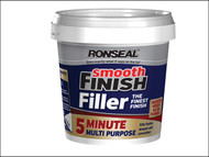 Ronseal RSL5MF600ML - Smooth Finish 5 Minute Multi Purpose Filler Tub 600ml